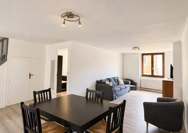 Grand appartement centre Ville Meublé Ideal Famille ou coloc