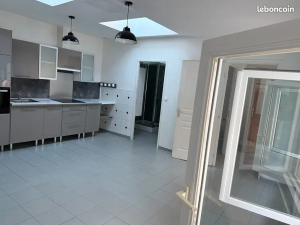 Appartement 51 m² Solesmes centre