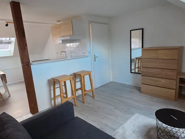 Studio meublé rénové - Strasbourg Neudorf 34 m² au sol