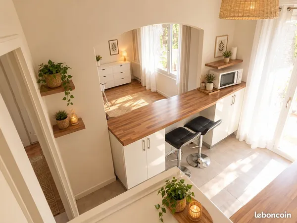 RUEIL-MALMAISON PLATEAU | Studio atypique, lumineux et confortable avec terrasse de +17 m², grand pa