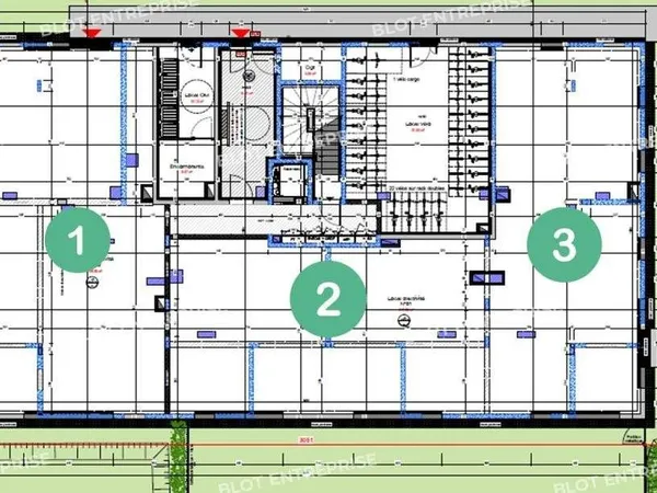 A vendre locaux commerciaux neufs de 136m² Bouaye