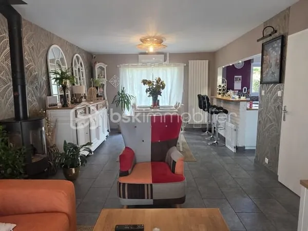 MAISON CHALANDON DE 120 M² AVEC 4 CHAMBRES, JARDIN ET GARAGE