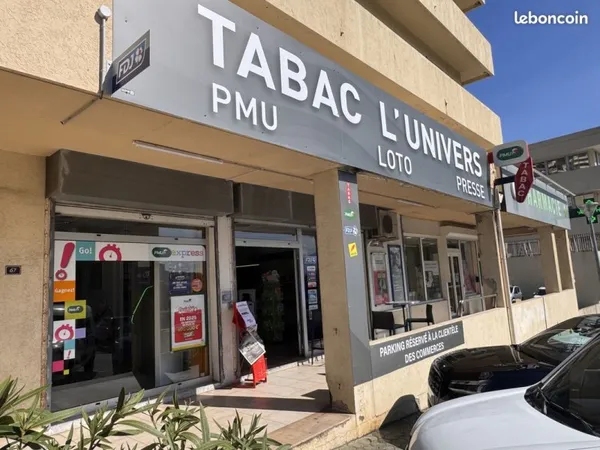 Fonds de commerce, tabac 81 m² Bastia