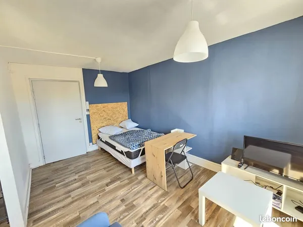 Studio 2 pièces 29 m²