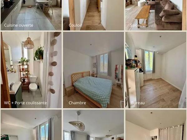 T2/T3 de 46 m² refait à neuf — Secteur Beaumond (Aubagne)