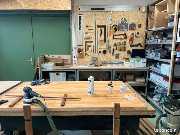 Atelier partagé de menuiserie