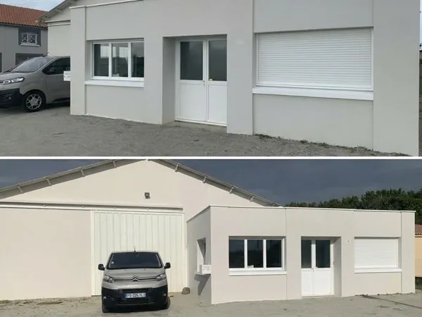 Bâtiment pro et bureau