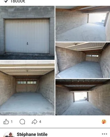 Garage 18m2 proximité centre ville