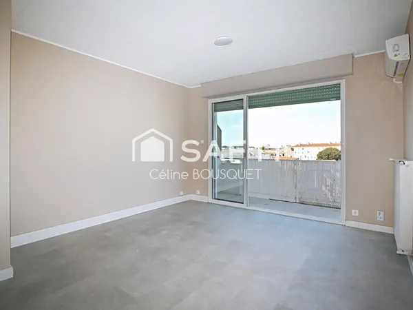 Appartement 3 pièces de 54 m2 - balcons - garage