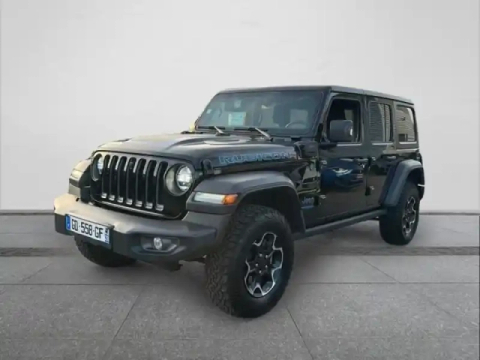 Jeep Wrangler unlimited 2.0 t 380ch 4xe rubicon rock-trac