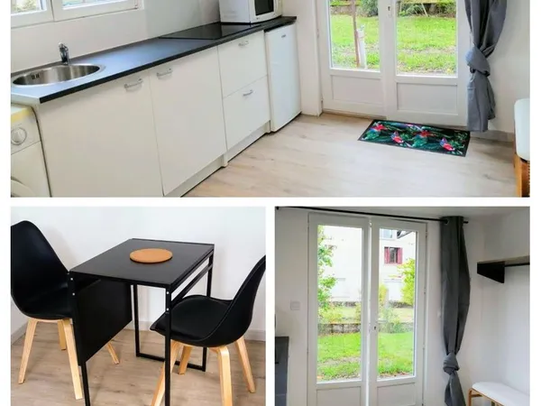 Tiny house refait à neuf meublé avec jardin au calme