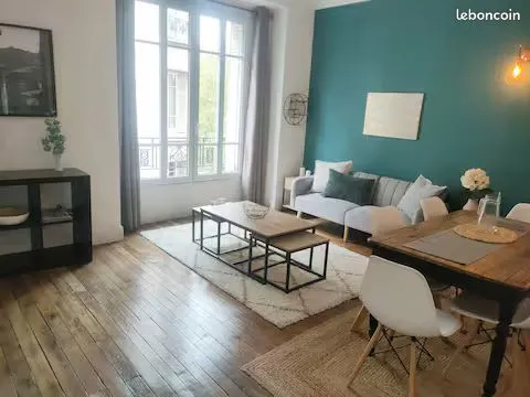 T3 meublé 65 m² - Bail mobilité / Moyenne durée - Clichy (Lignes 14 et 13)