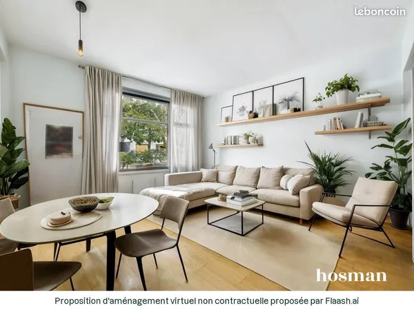 Duplex 3 pièces 89 m²