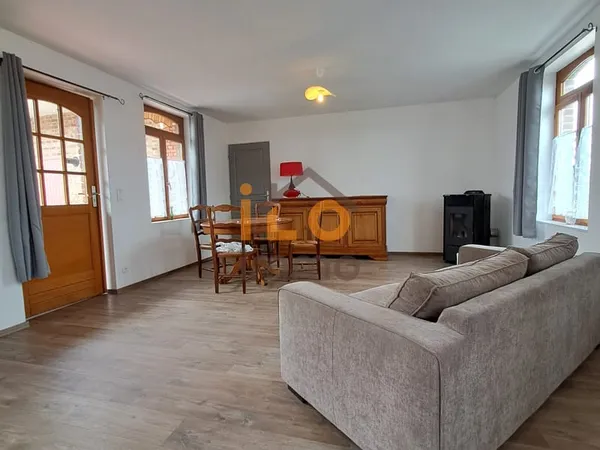 A LOUER - Charmante maison meublée de 69m2, secteur MERVILLE