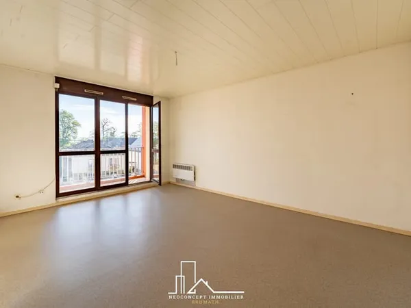 Appartement F3 lumineux avec balcon et garage à Bischwiller