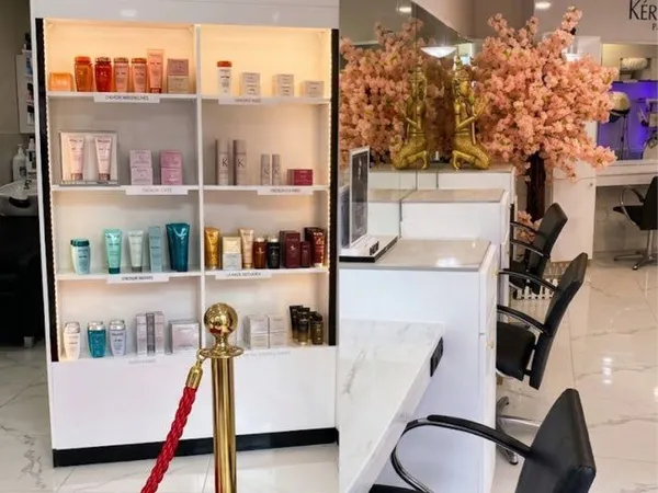 Fonds commerce coiffure