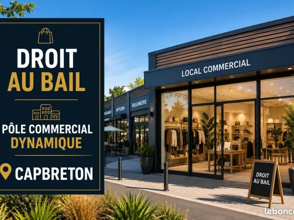 Commerce 40 m²
