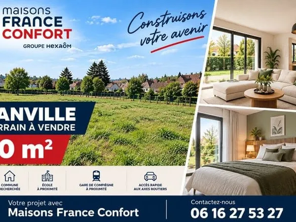 Terrain 600 m²