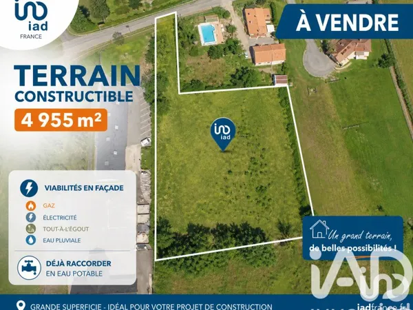 Terrain 4955 m²