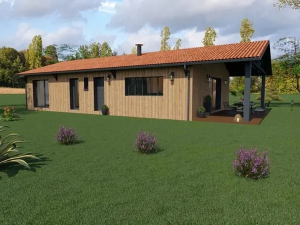 Saint Quentin de Baron terrain de 1000M²