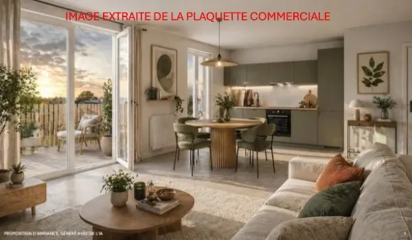 Appartement 2 pièces 42 m²