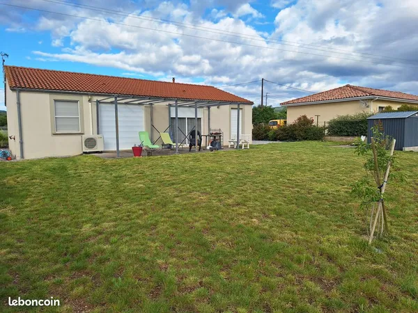 Plain pied 99m2 de 2016 Camarès jardin dpe A