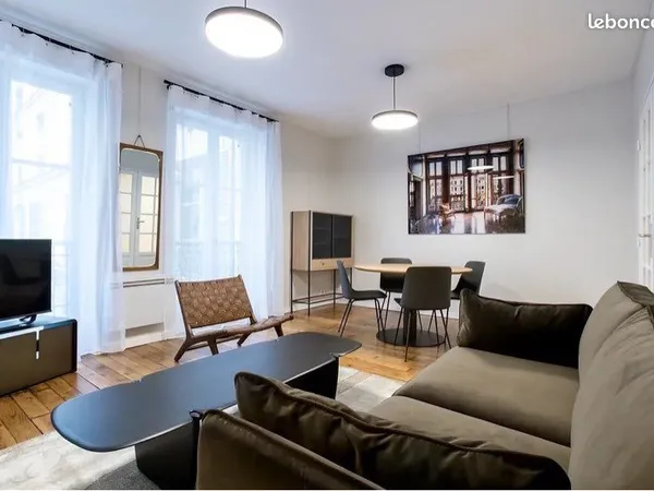 Appartement meublé 3 pièces de 61 m² à louer