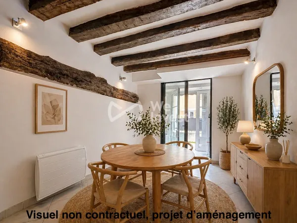 Montry - Val D'Europe - Maison de ville rénovée, 3 chambres, A