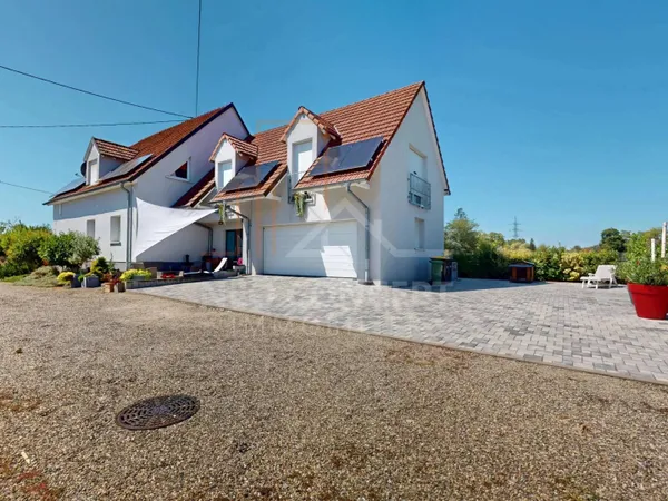 Exceptionnelle propriété de 35 ares avec maison contemporaine de
