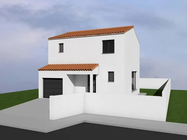 Terrain + maison 80 m²
