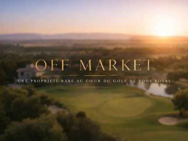 Villa d'exception au coeur du Golf International de Pont Royal