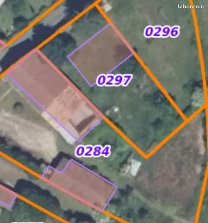 Terrain constructible 500m²