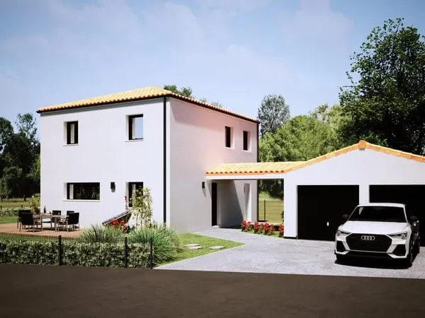 Terrain + maison Vente Saint-Colomban 4p 95m² 305400€