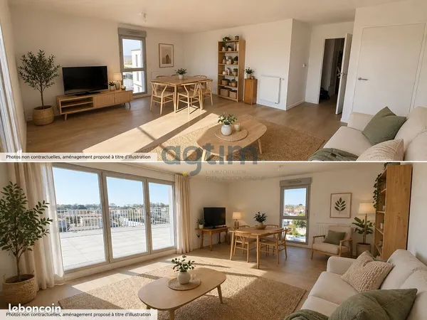 Appartement 4 pièces 89 m²