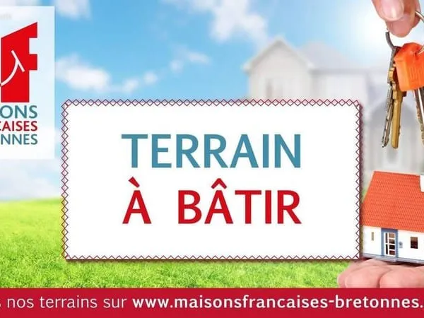 Terrain à bâtir de 300 m² à GUIGNEN (35)