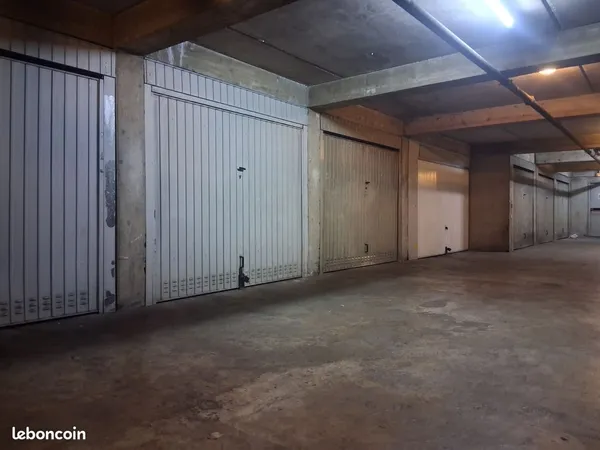 Garage fermé