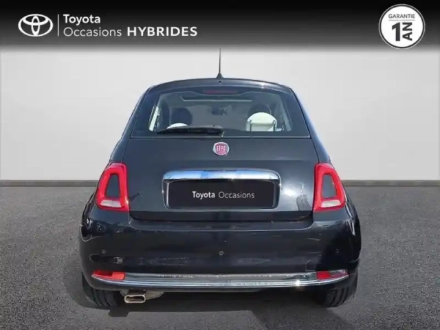Fiat 500 1.2 8v 69ch s&amp;s by harcourt dualogic euro6d — photo 4
