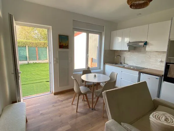 🏡 Appartement meublé 30 m² entièrement rénové - 650 CC - Leffrinckoucke plage jusqu'à mi-juin