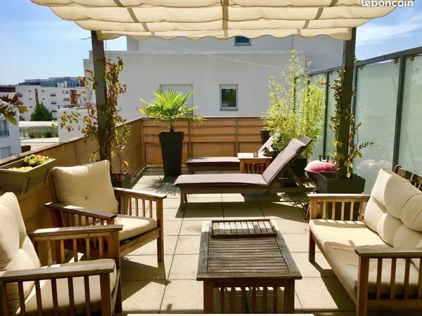 Appartement 3 pièces 54 m² avec terrasse