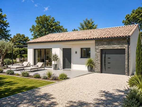 Terrain + maison 70 m²