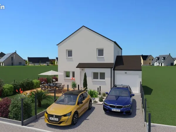 Projet de construction d'une maison 98 m² avec terrain à DOURDAIN (35)