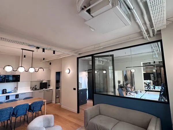 8 postes bureau privatif Paris 9e - tout inclus (sous-location)