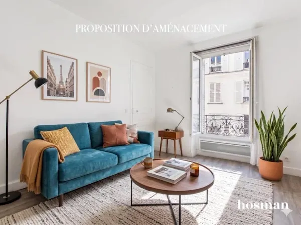 Appartement 2 pièces 37 m²