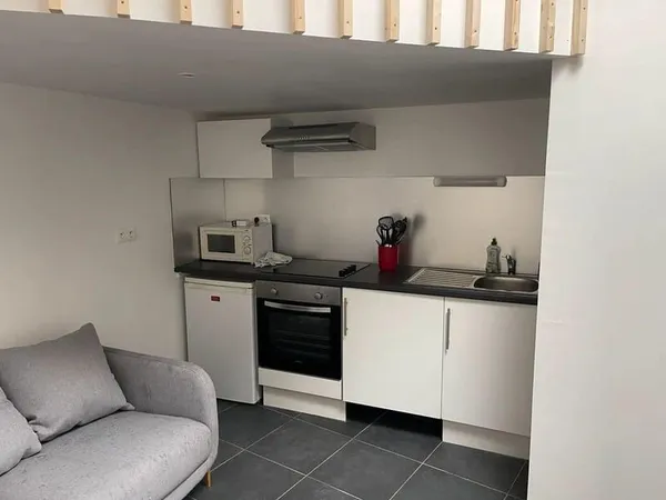 Beau studio meublé 25 m² avec jardin Amiens centre