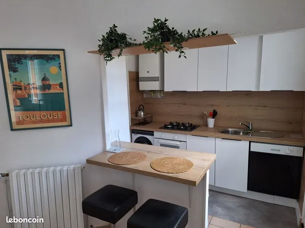 Compans chalets t2 bis meuble