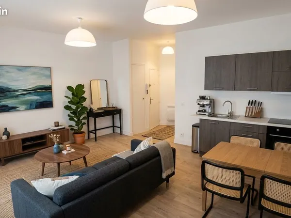 T1 de 30 m² rénové - Nantes Mélinet