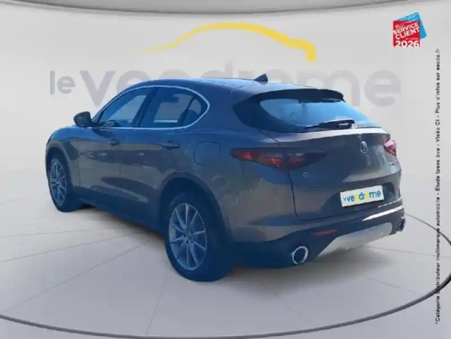 Alfa Romeo Stelvio 2.2 diesel 210ch sport edition q4 at8 sieges chauf/cuir volant chauf gps camera — photo 8