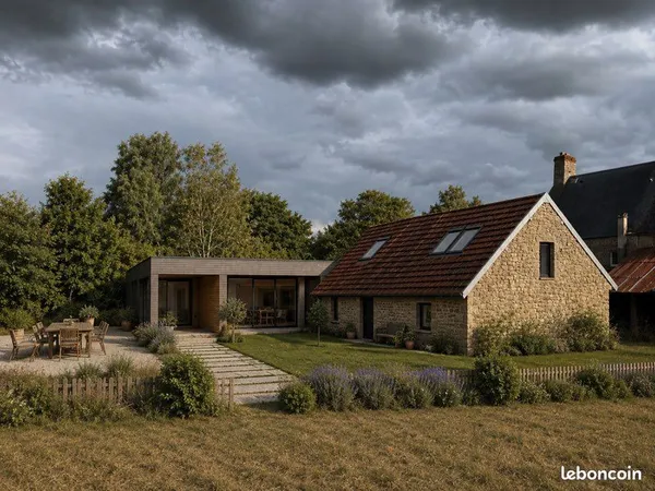 Ancien pressoir en pierre 90 m², changement de destination validé au PLUi,