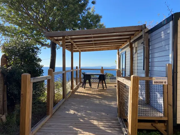 Mobilehome 2023 2 ch vue mer exceptionnelle St Raphaël ****