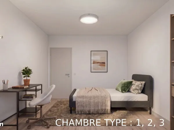 Colocation meublée rénové - T5 (4 chambres) de 93 m² - Dijon / Lac Kir